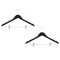 Simplify Mahogany Suit Hangers, 2PK 3086 - alternate 1